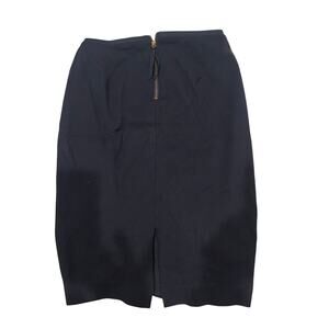 Boden Navy Pencil Skirt Size US 6 Classic Workwear Stretch Office Skirt